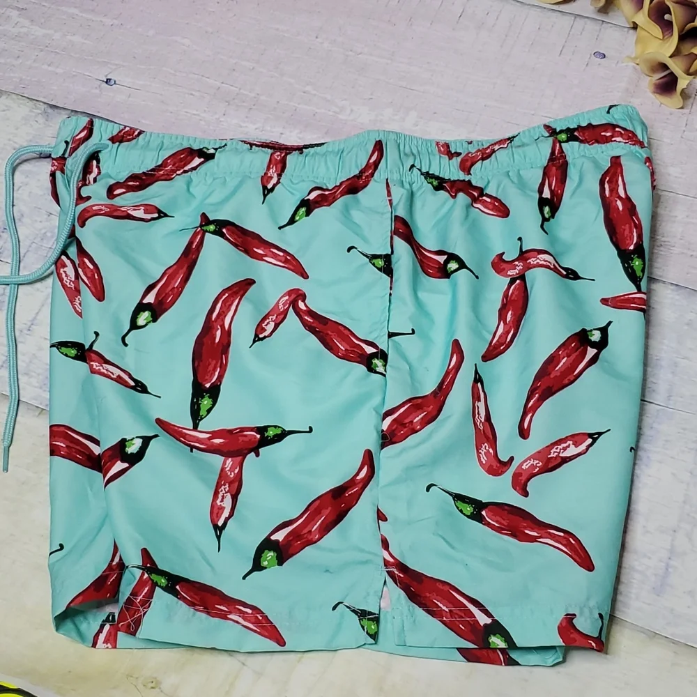Men's Jake Austin Chili Pepper Swim Shorts